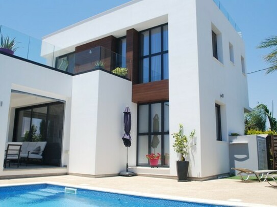 SOTIRA - MODERN VILLA 3 BED 2 BATH PV SOLAR PANELS POOL