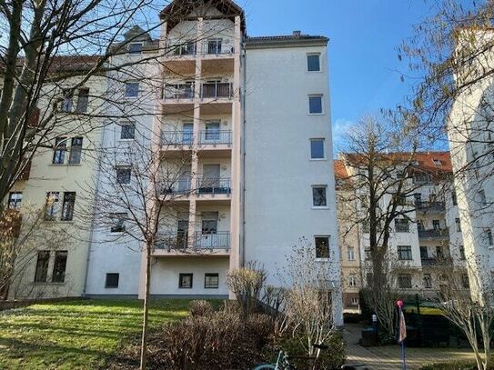 Leipzig - Kapitalanlage * Helle 2 Zi.-Whg. mit Balkon, separater Küche, Laminat, Bad mit Wanne, Tiefgarage *