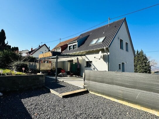 Heusweiler - Gepflegte Doppelhaushälfte mit Terrasse und Garten in Heusweiler - Holz