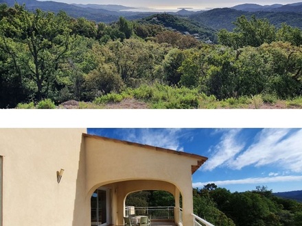 Les Adrets-de-l'Estérel - Villa in den Hügeln Les Adrets mit Panoramablick auf Cannes