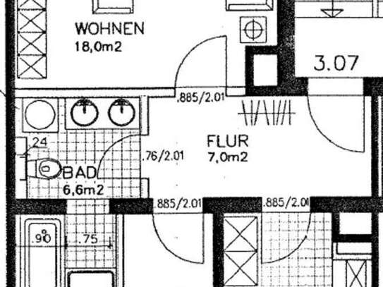 Leipzig - Vermietete 2-Zimmerwohnung mit Balkon in Stötteritz direkt vom Eigentümer!