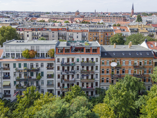 Leipzig - Bestlage - Penthouse am Clara-Zetkin-Park mit Dachterrasse, Stellplatz und Fahrstuhl