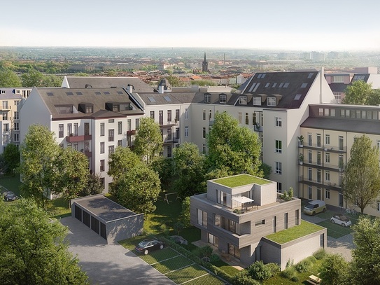 Leipzig - Ihre Insel mitten in der Stadt! Moderne Stadtvilla in bester Lage