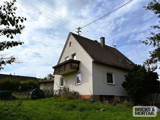 Fischach / Wollmetshofen - Renovierungsbedürftiges Einfamilienhaus in 86850 Fischach mit Finanzierungskonzept