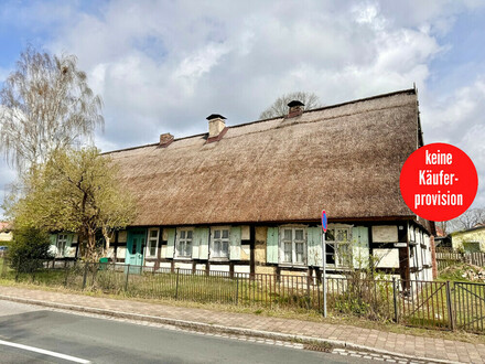 Ahlbeck / Gegensee - Urig rustikal - ein Haus für Handwerker und Liebhaber in 17375 Ahlbeck bei Eggesin