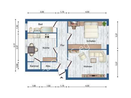 Ramin - Neu möblierte 2 Zimmer Wohnung unweit von Löcknitz!