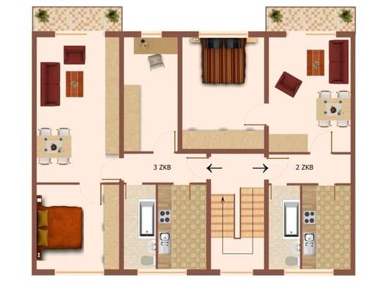 Cölpin - 2023 im neuen Zuhause. 2 Zimmer mit Balkon.