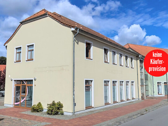 Burg Stargard - HORN IMMOBILIEN++ Burg Stargard, gepflegte Gewerbeimmobilie im EG mit 2 Stellplätzen -barrierefrei-