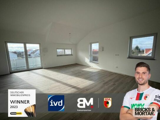 Deiningen - BEZUGSFERTIG! Provisionsfreie Wohnung mit 4,5 Zimmern und Balkon.