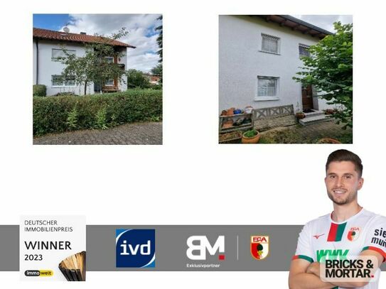 Hiltenfingen - Gepflegte DHH in ruhiger Wohnlage, Garage, sonniger Garten -Förderungsmöglichkeiten bis 50.000,00 EUR-