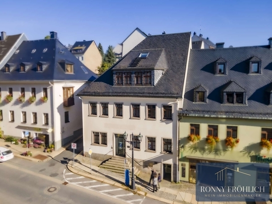 Annaberg-Buchholz - große und sanierte Gewerbeeinheit über zwei Etagen zu vermieten im Zentrum von Annaberg-Buchholz