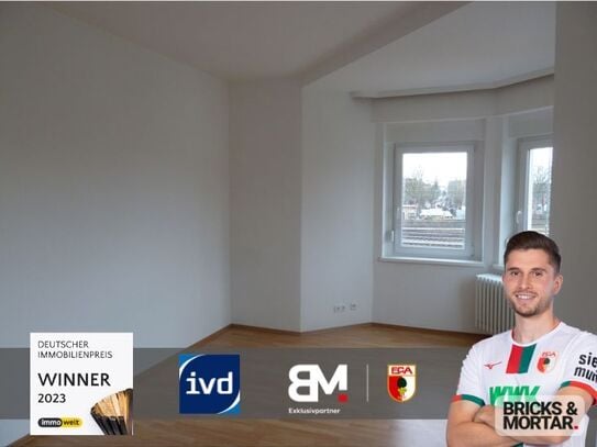 Augsburg - VIER Zimmer Wohnung im 2.OG vermietet, saniert mit 94 m²