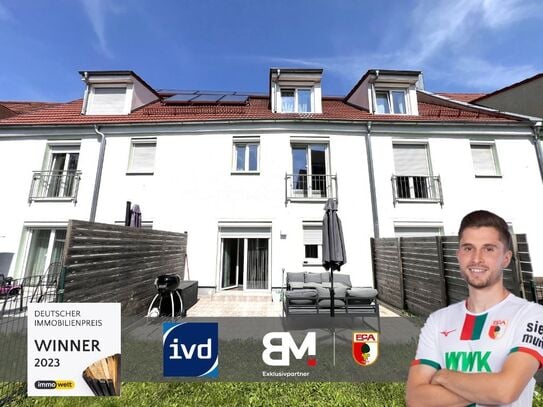 Augsburg - Attraktives Reihenmittelhaus in Augsburg - 129 m² mit Garten