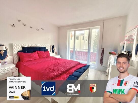 Kaufering - Gepflegte 4-Zimmer-Wohnung mit Balkon in Kaufering Mitte