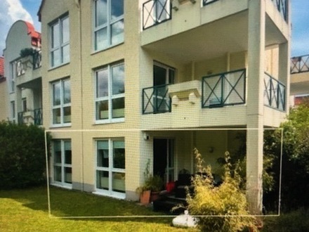 Bad Soden am Taunus - Helle, ruhige Eigentumswohnung mit großem Garten zu verkaufen