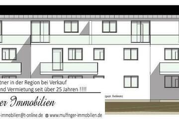 Pommersfelden OT - ERSTBEZUG - 2 Zi. Neubauwohnung (Nr. 6) im 1. OG mit Balkon