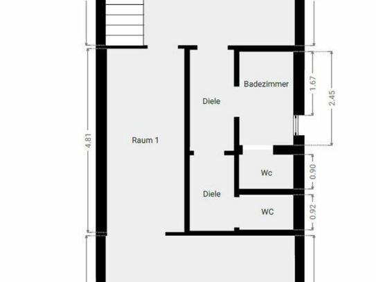 Delitzsch - Reihenendhaus zum Selbstausbau in Delitzsch