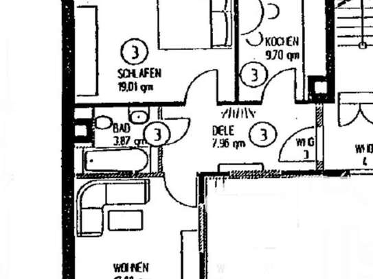 Leipzig - ++ 3,6% Rendite - schöne 2-Zimmerwohnung mit Balkon++