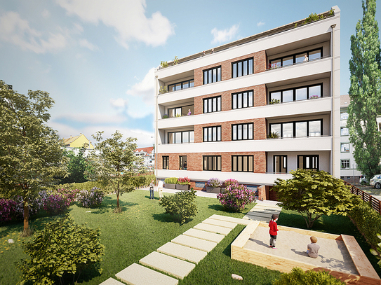 Leipzig - Baugrundstück mit Planstudie für ca. 654 m² Wohnfläche