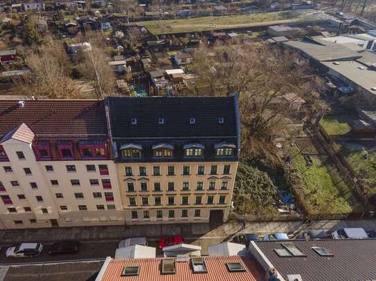 Leipzig - Wohnungspaket: zentrale Lage, Blick ins Grüne, neue Balkonanlage