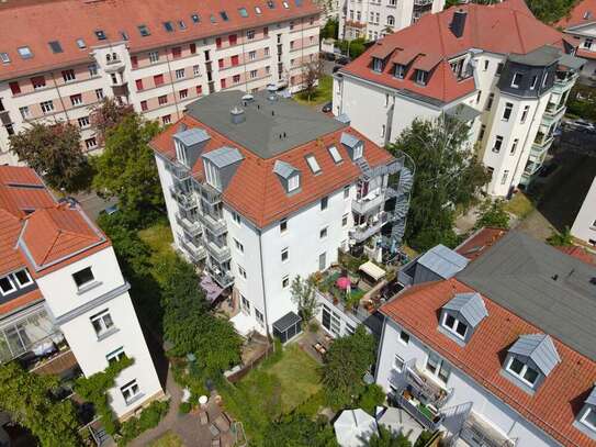 Leipzig - Gewerbe- Wohneinheit mit Gartenanteil & Stellplatz im beliebten Leipzig-Gohlis, provisionsfrei zu Erwerben