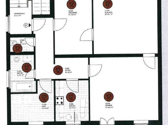 Leipzig - Bezugsfrei! 3-Zimmerwohnung mit Balkon im beliebten Leipzig-Gohlis