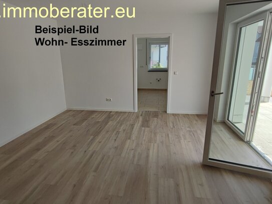 Nabburg - Neubau-projektiert: - 4-ZI-EG-Whg. WFL 118 m² -zum fairen Preis Terrasse mit eigenem Gartenant. Bezug ca. 05-…