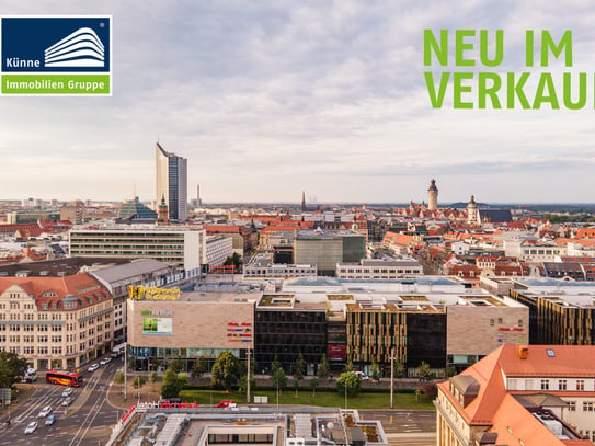 Leipzig - 4-Zimmer Maisonettewohnung mit Balkon und Blick ins Grüne