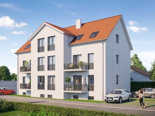 Krostitz - Grundstück mit Baugenehmigung für ein kleines Mehrfamilienhaus oder Einfamilienhaus