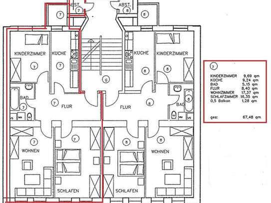 Leipzig - Kapitalanleger aufgepasst! langzeit-vermietete 3.-Raum-ETW mit Balkon in Stötteritz