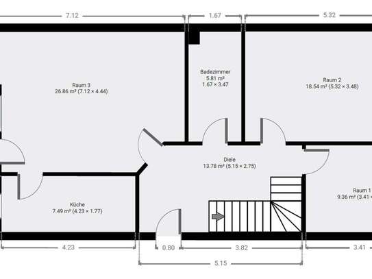 Leipzig - Großzügige, helle 95qm Maisonette-Wohnung mit Balkon in Leipzig-Südost