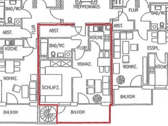 Leipzig - Start ins Immobilien-Investment: 2-Raum-ETW mit Balkon in Top-Lage