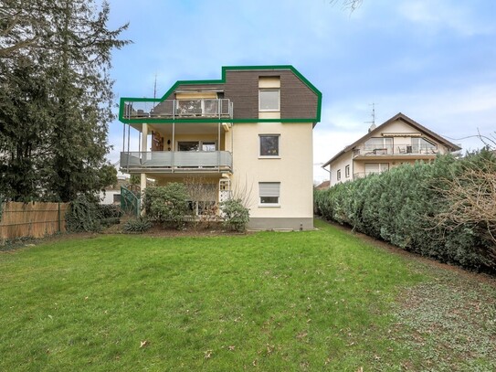 Hennef - Charmante 3-Zimmer Wohnung im Dachgeschoss mit großem Balkon