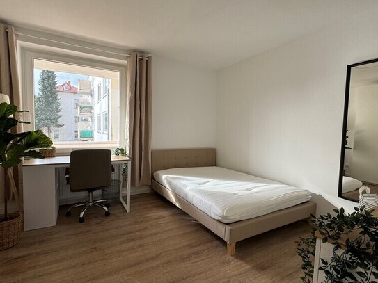 Braunschweig - Gemütliches WG-Zimmer 31qm in Braunschweig, saniert (Erstbezug),voll möbliert