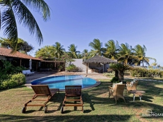 Paulista - Brasilien schönes 2000 m2 Strandhaus direkt am Meer