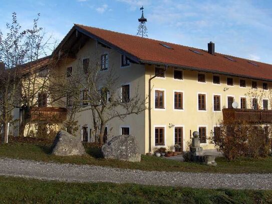 Tittmoning - traumhafte Wohnung auf dem Einödhof - Idylle pur