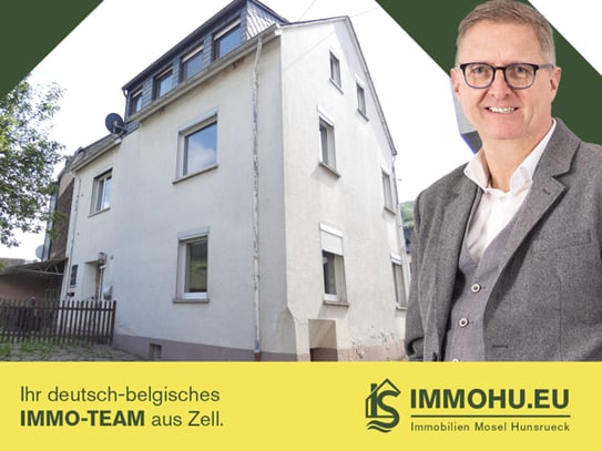 Reil - Hier wartet Ihr Ferienhaus! Mit Garten, Terrasse, Stellplatz und tollem Ausblick in Reil