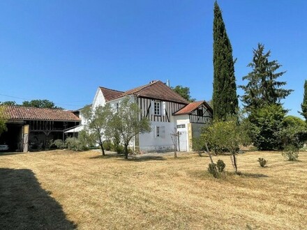 Marciac - Historisches Landgut mit Pyrenäenblick Nähe Marciac 4ha