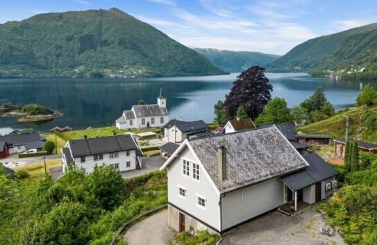 Bruvik - Haus mit fantastischem Fjordblick in Norwegen