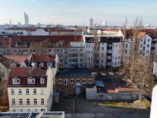 Leipzig - Citylage in Leipzig, Neubau von 19 Wohnungen und 3 Stadthäusern im san. Altbau, Denkmal-AfA möglich!