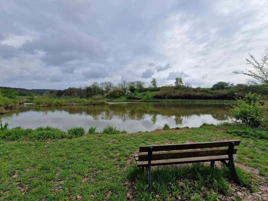 Schönbrunn - Romantisches Grundstück direkt am See - Landkreis Bamberg