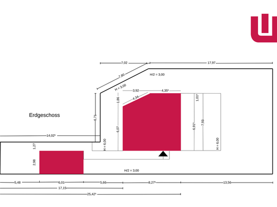 Olching / Esting - WINDISCH IMMOBILIEN - Baugrundstück mit genehmigten Vorbescheid in ruhiger Lage von Neu-Esting!