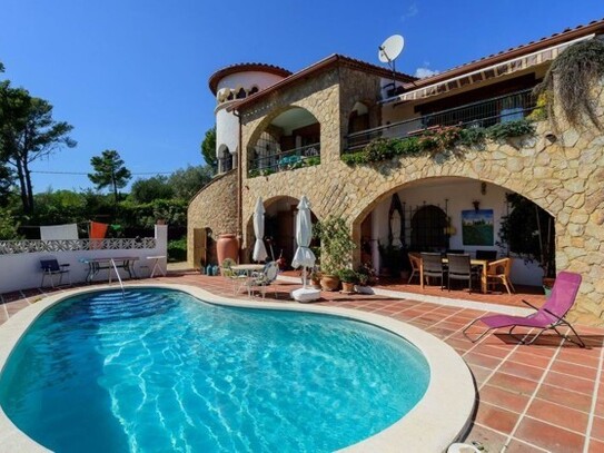 Sant Feliu de Guixols - Haus im spanischen Stil mit wunderschönem Meerblick