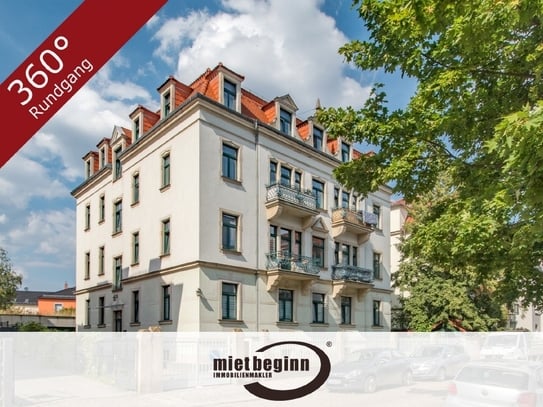 Dresden - GEMÜTLICH IM DACHGESCHOSS - DUSCHBAD MIT FENSTER & WASCHMASCHINENSTELLPLATZ