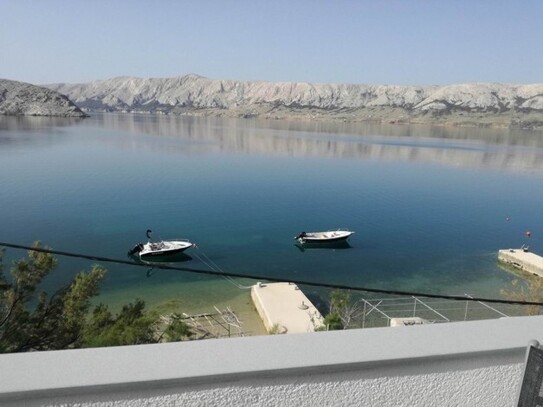 Metajna Insel PAG - Apartment direkt am Meer Insel Pag Kroatien