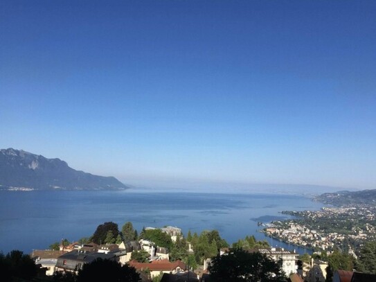 GLION sur Montreux - 2-geschlossiges EFH freisstehend Bestlage bei Montreux