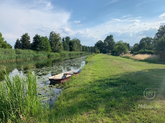 Niederfinow - FREIES BAUGRUNDSTÜCK IM LANDKREIS BARNIM - DIREKTER WASSERZUGANG ZUM FINOWKANAL!