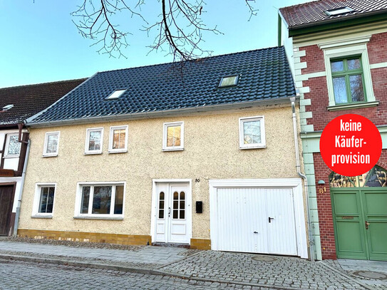 Friedland - HORN IMMOBILIEN ++ großes Reihenmittelhaus mit zwei Wohneinheiten im Zentrum von Friedland