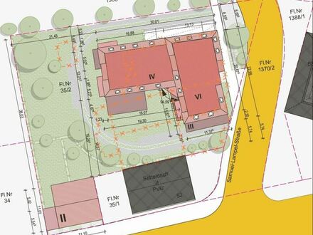 Leipzig - Baugrundstück für Mehrfamilienhaus + Doppelhaus mit ca. 2130 m² Wohnfläche!