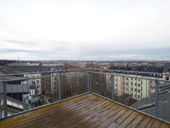 Chemnitz - 4-Zimmer-Maisonettewohnung mit Dachterrasse in Bernsdorf!